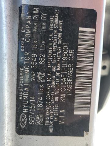 2015 HYUNDAI ACCENT GS KMHCT5AE1FU198001
