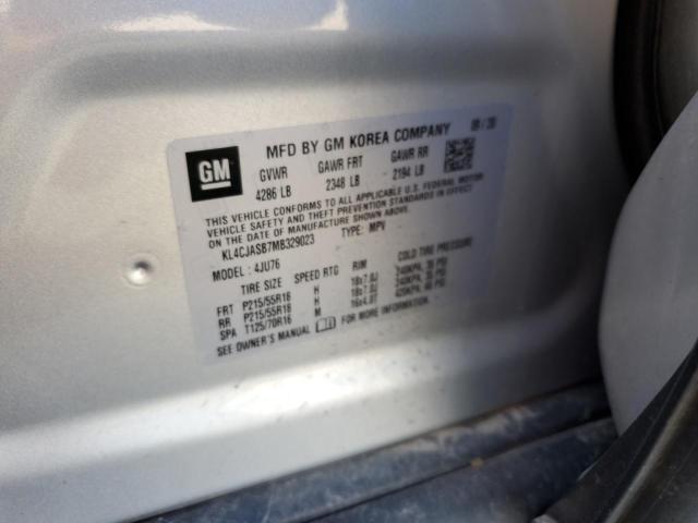 2021 BUICK ENCORE PRE - KL4CJASB7MB329023
