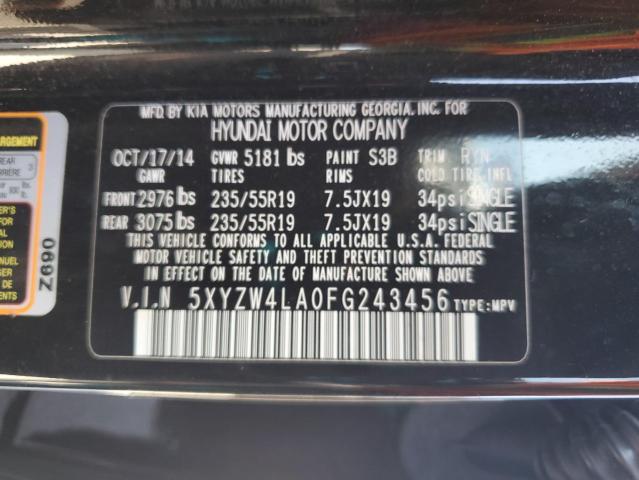 2015 HYUNDAI SANTA FE S - 5XYZW4LA0FG243456