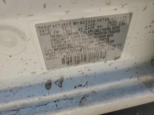 2021 NISSAN VERSA SV - 3N1CN8EV7ML855601