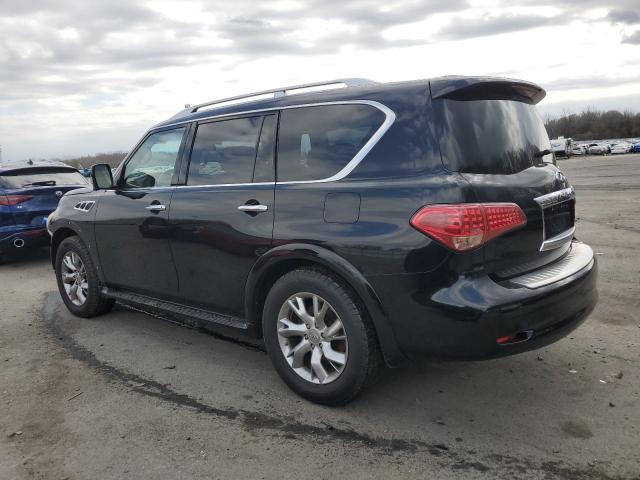 INFINITI QX56 2013 black  gas JN8AZ2NE8D9042688 photo #3