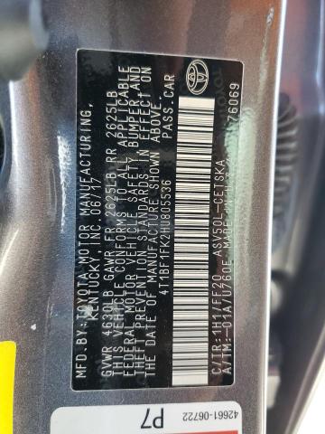 2017 TOYOTA CAMRY LE - 4T1BF1FK2HU805536