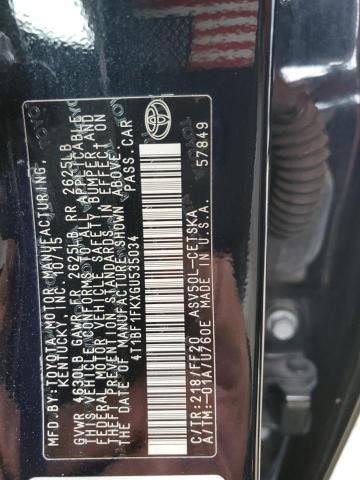 2016 TOYOTA CAMRY LE - 4T1BF1FKXGU535034