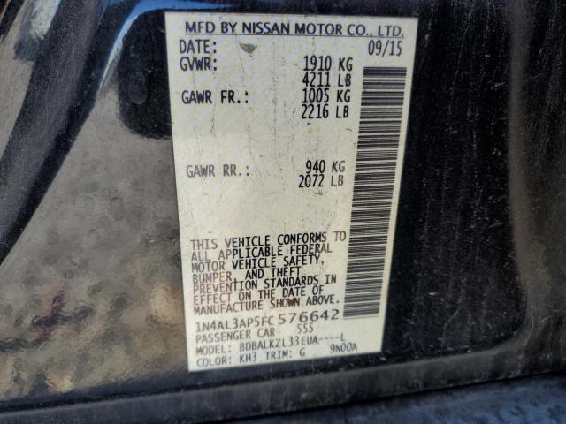 2015 NISSAN ALTIMA 2.5 - 1N4AL3AP5FC576642