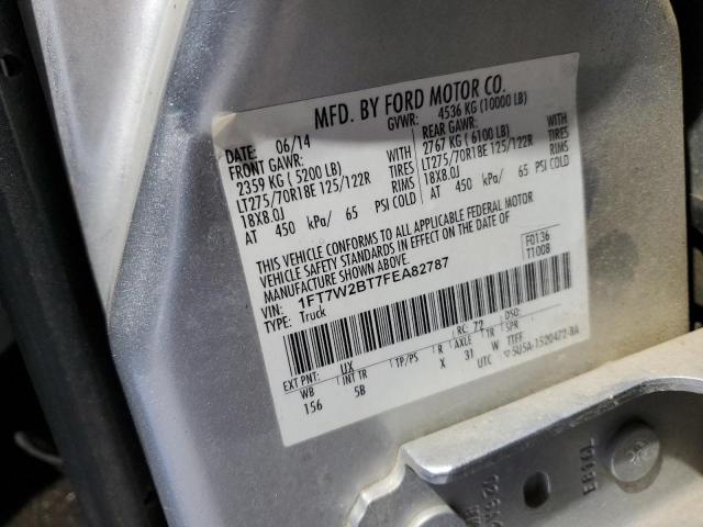 2015 FORD F250 SUPER - 1FT7W2BT7FEA82787