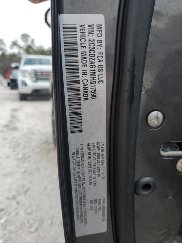 2021 DODGE CHALLENGER - 2C3CDZAG1MH517590