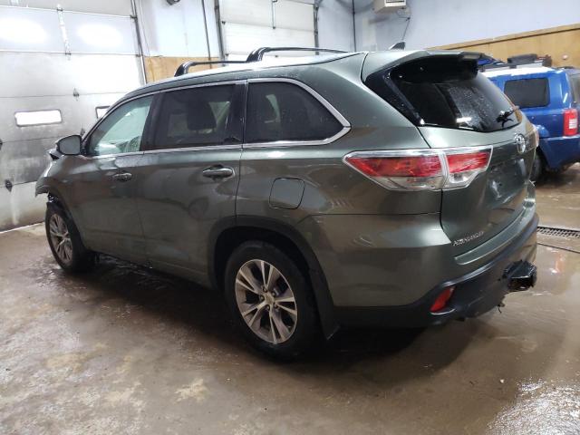 Vin: 5tdjkrfh0fs143827, lot: 50030155, toyota highlander xle 20152