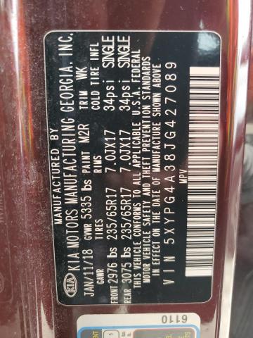2018 KIA SORENTO LX - 5XYPG4A38JG427089
