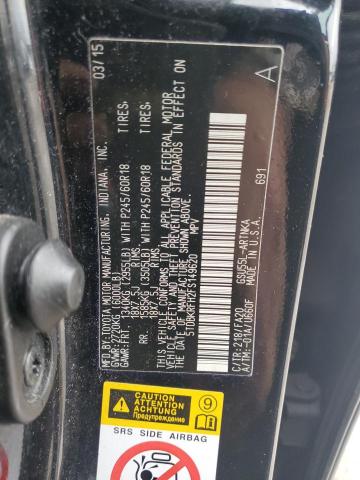 2015 TOYOTA HIGHLANDER - 5TDBKRFH2FS149620