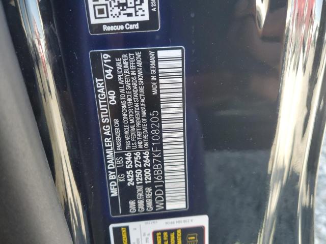 2019 MERCEDES-BENZ E AMG 53 WDD1J6BB7KF108205