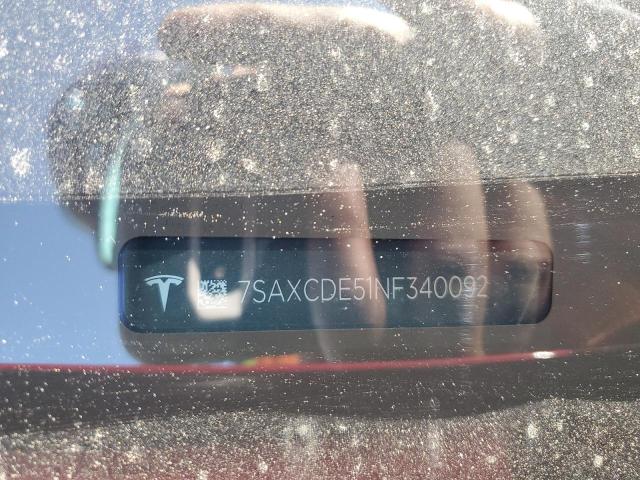 2022 TESLA MODEL X - 7SAXCDE51NF340092