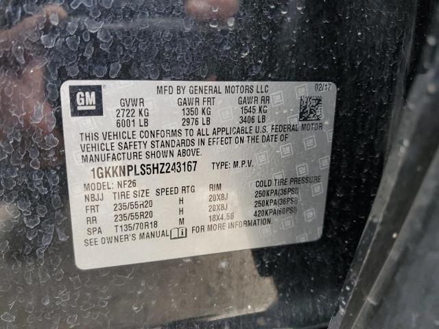 2017 GMC ACADIA DEN - 1GKKNPLS5HZ243167