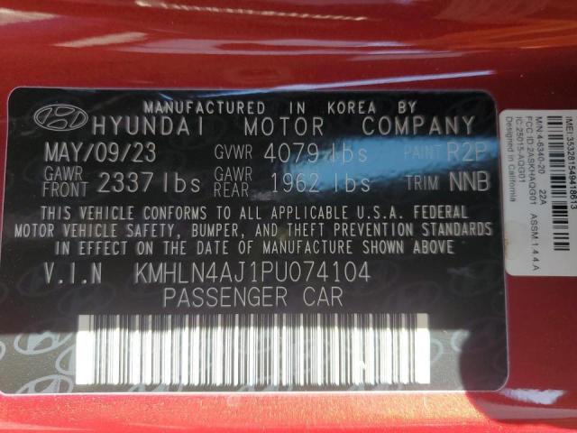 2023 HYUNDAI ELANTRA LI - KMHLN4AJ1PU074104