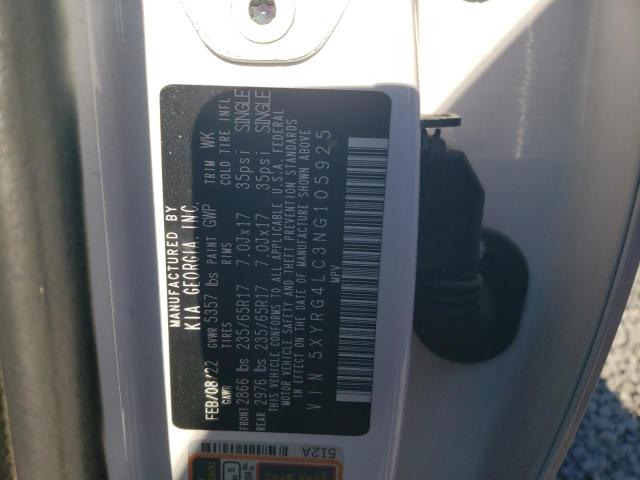 2022 KIA SORENTO LX - 5XYRG4LC3NG105925