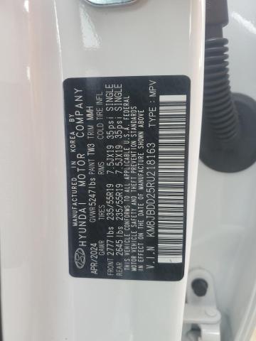 2024 HYUNDAI TUCSON SEL KM8JBDD25RU218163