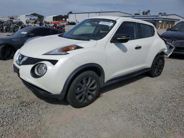 NISSAN JUKE S 2017 white  gas JN8AF5MR6HT702833 photo #1