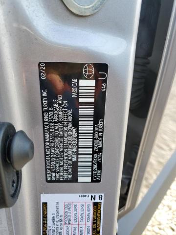 2020 TOYOTA C-HR XLE - NMTKHMBX8LR108997