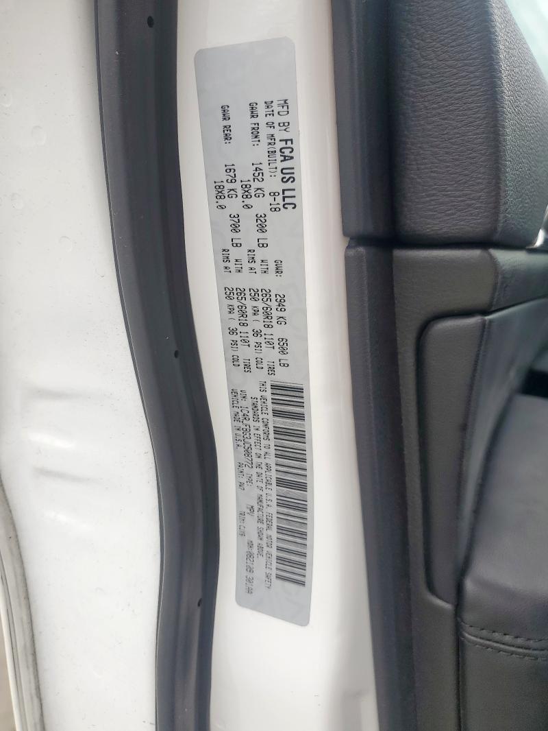2018 JEEP GRAND CHER - 1C4RJFBG3JC508772