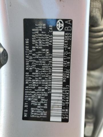 2017 TOYOTA COROLLA L - 5YFBURHE1HP579762