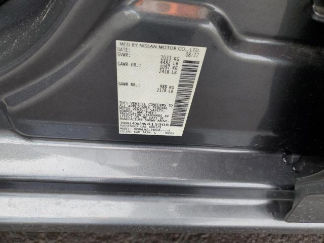 2022 NISSAN ALTIMA SV - 1N4BL4DW2NN415908