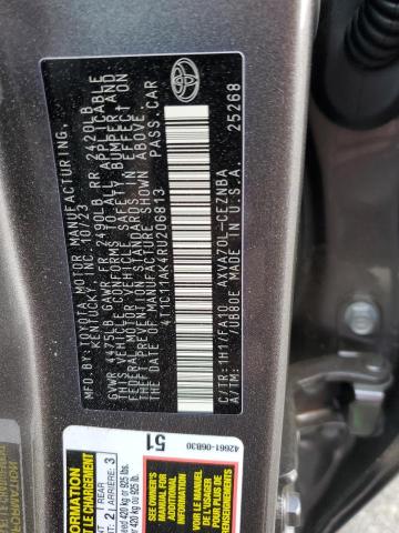 2024 TOYOTA CAMRY LE - 4T1C11AK4RU206813