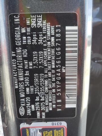 2020 KIA SORENTO S - 5XYPG4A56LG671831