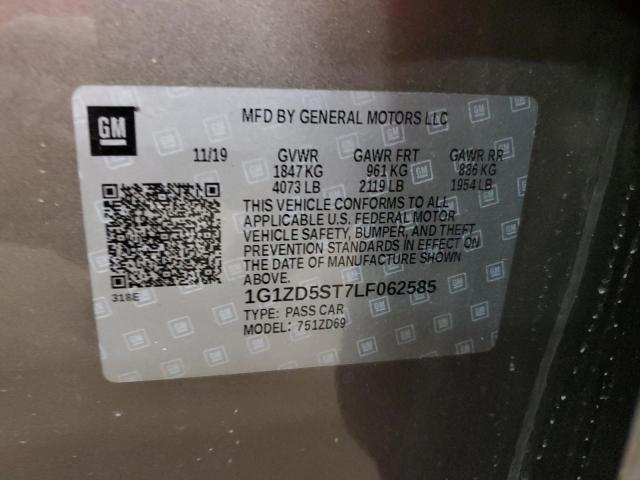 2020 CHEVROLET MALIBU LT - 1G1ZD5ST7LF062585