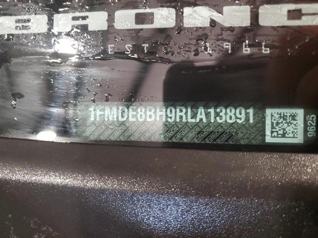 2024 FORD BRONCO OUT 1FMDE8BH9RLA13891