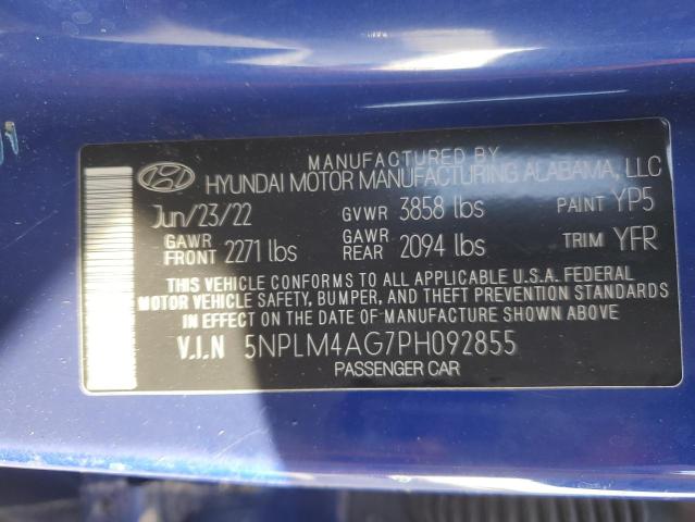 2023 HYUNDAI ELANTRA SE - 5NPLM4AG7PH092855