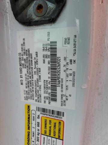 2016 FORD MUSTANG - 1FA6P8TH2G5269321