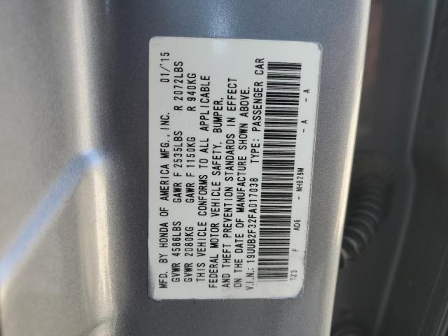 2015 ACURA TLX - 19UUB2F32FA017038