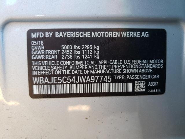2018 BMW 540 I - WBAJE5C54JWA97745