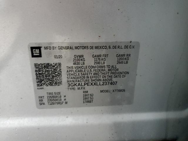 2020 GMC TERRAIN SL - 3GKALPEXXLL237407