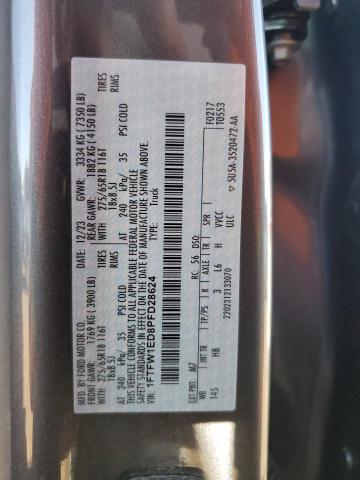 2023 FORD F150 SUPER - 1FTFW1ED8PFD28624