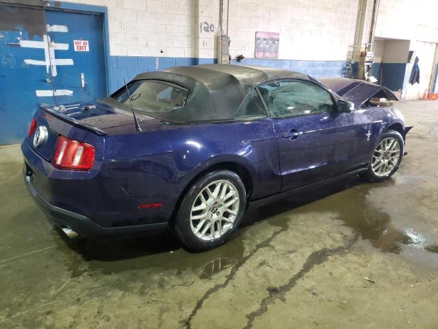 FORD MUSTANG 2012 blue  gas 1ZVBP8EM6C5234453 photo #4