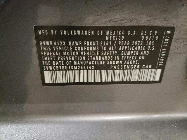 2019 VOLKSWAGEN JETTA S - 3VWCB7BU1KM253762