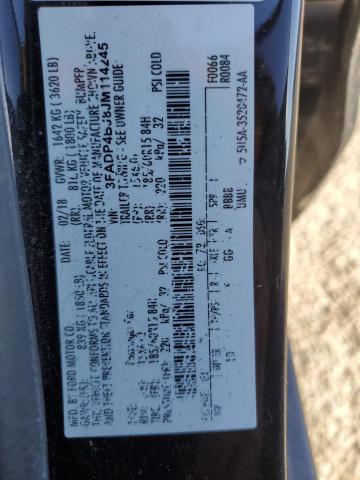 2018 FORD FIESTA SE - 3FADP4BJ8JM114245