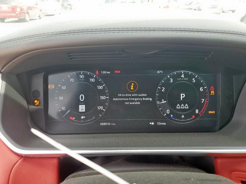 2021 LAND ROVER RANGE ROVE - SALWV2SE0MA765329