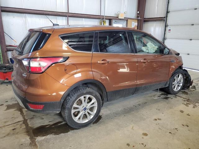 FORD ESCAPE SE 2017 orange 4dr spor gas 1FMCU9G92HUD61238 photo #4
