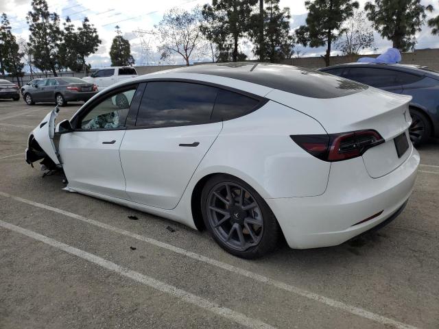 TESLA MODEL 3 2023 white  electric 5YJ3E1EAXPF574333 photo #3
