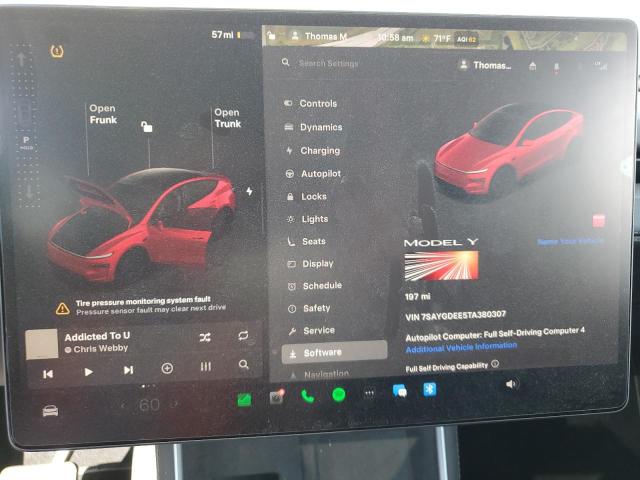 2026 TESLA Y 7SAYGDEE5TA380307