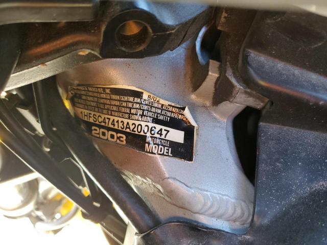 2003 HONDA GL1800 A 1HFSC47413A200647