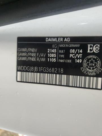 2015 MERCEDES-BENZ C 350 4MAT WDDGJ8JB1FG368218