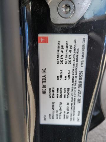 2018 TESLA MODEL 3 - 5YJ3E1EB9JF103256