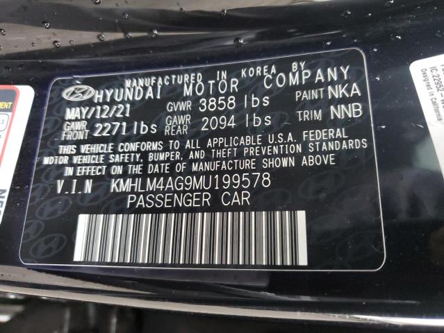 2021 HYUNDAI ELANTRA SE - KMHLM4AG9MU199578