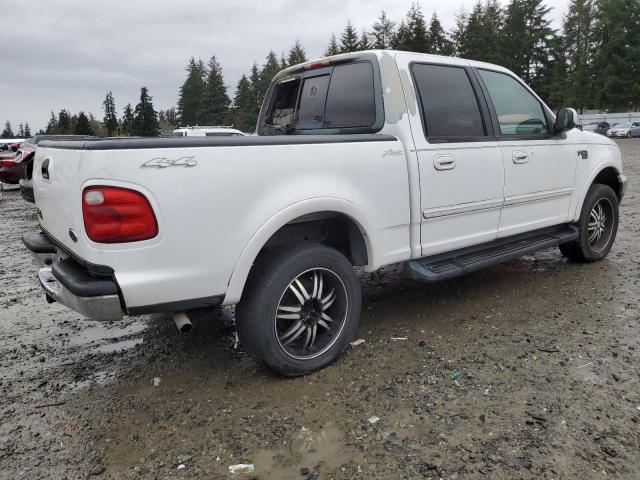 FORD F150 SUPER 2001 white crew pic gas 1FTRW08L81KB53980 photo #4