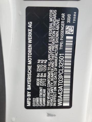 2023 BMW 430XI - WBA43AT03PCL32501