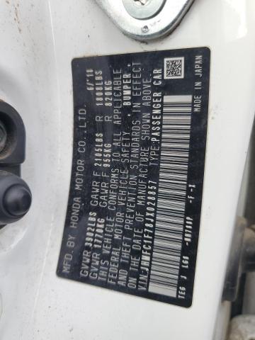 2018 HONDA CIVIC EXL - JHMFC1F78JX028857