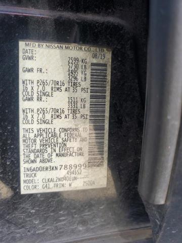 2019 NISSAN FRONTIER S - 1N6AD0ER3KN788999