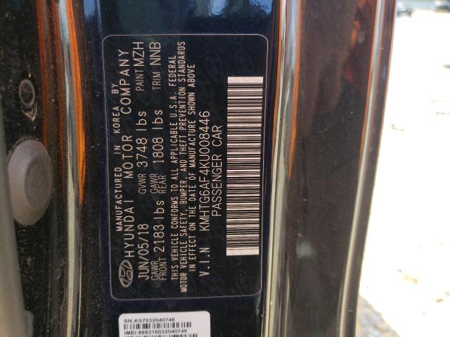 2019 HYUNDAI VELOSTER B - KMHTG6AF4KU008446